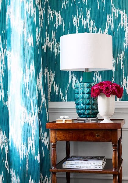 Thibaut Maverick Fabric in Black