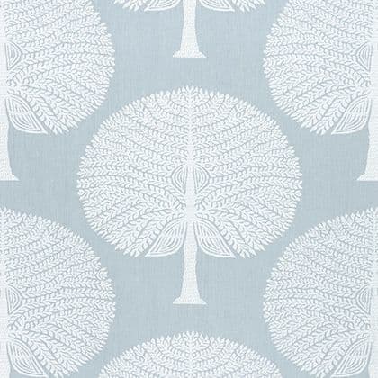 Thibaut Mulberry Tree Fabric in Spa Blue