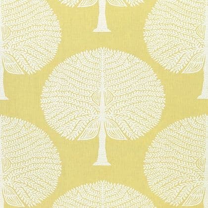 Thibaut Mulberry Tree Fabric in Yellow