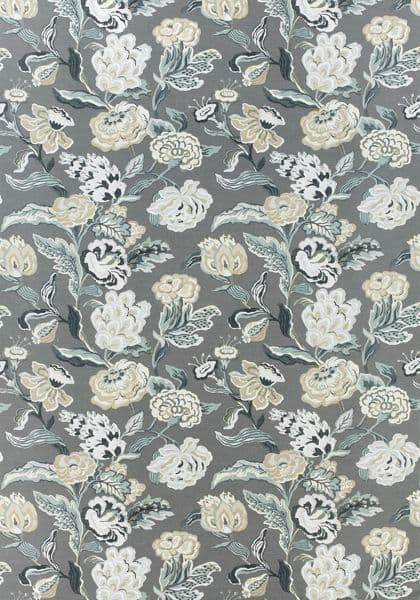Thibaut Navesink Fabric in Grey