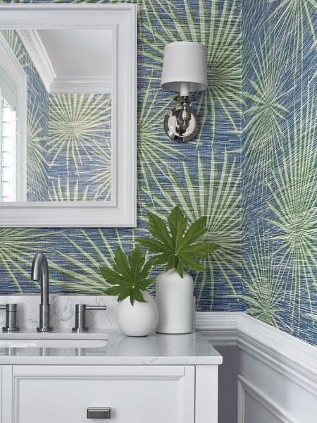Thibaut Palm Frond Wallpaper