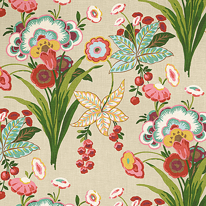 Thibaut Pasadena Fabric in Cream