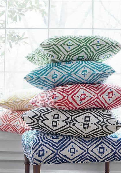 Thibaut Pass-A-Grille Linen in Black
