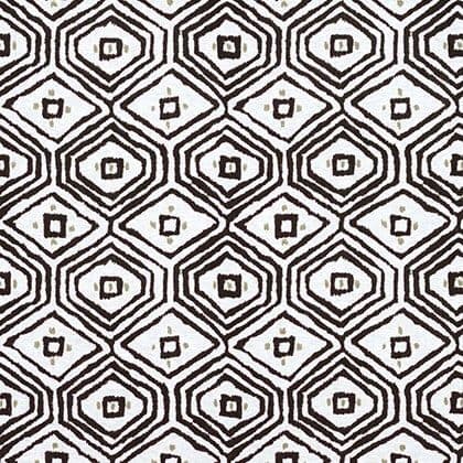 Thibaut Pass-A-Grille Linen in Black
