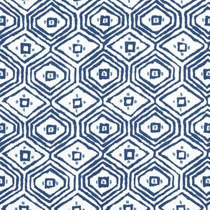 Thibaut Pass-A-Grille Linen in Navy