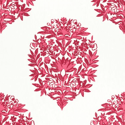 Thibaut Ridgefield Fabric in Pink