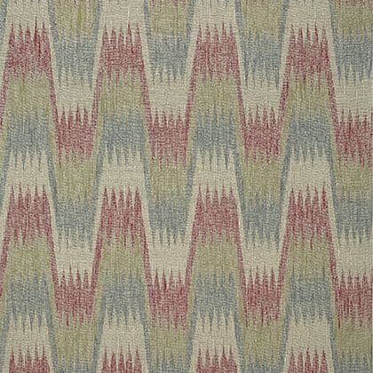 Thibaut Stockholm Chevron Wallpaper in Red and Grey