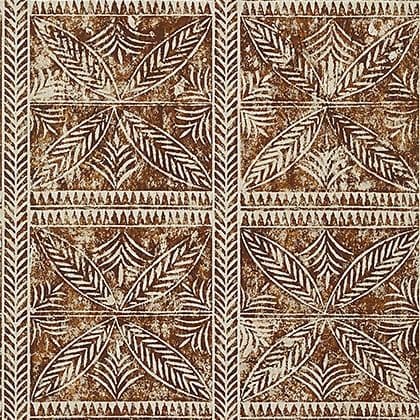 Thibaut Timbuktu  Wallpaper in Tobacco