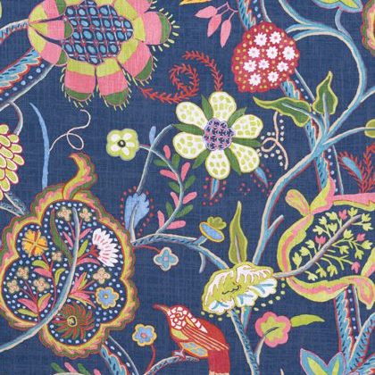 Thibaut Windsor Fabric in Navy