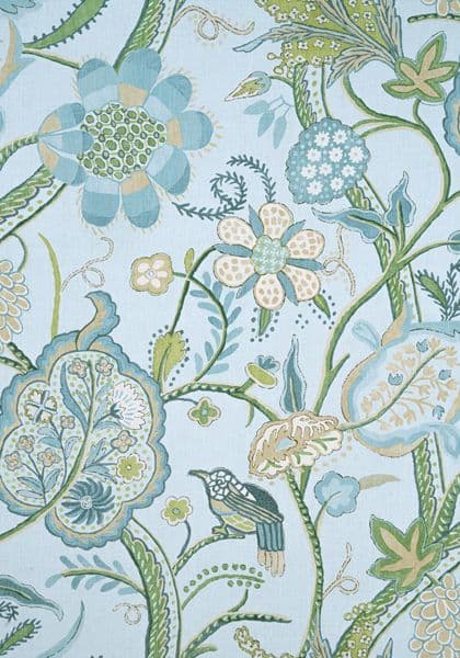 Thibaut Windsor Fabric in Spa Blue